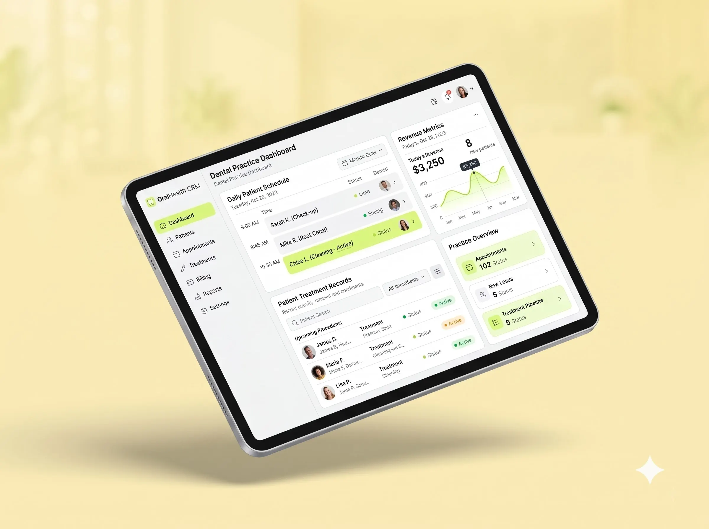 Custom Dental Practice Management System